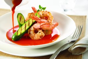 Taste - grilled shrimp