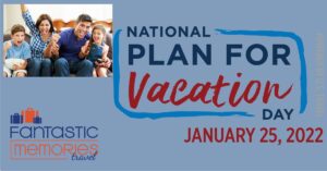 National Plan for Vacation Day - January 25, 2022