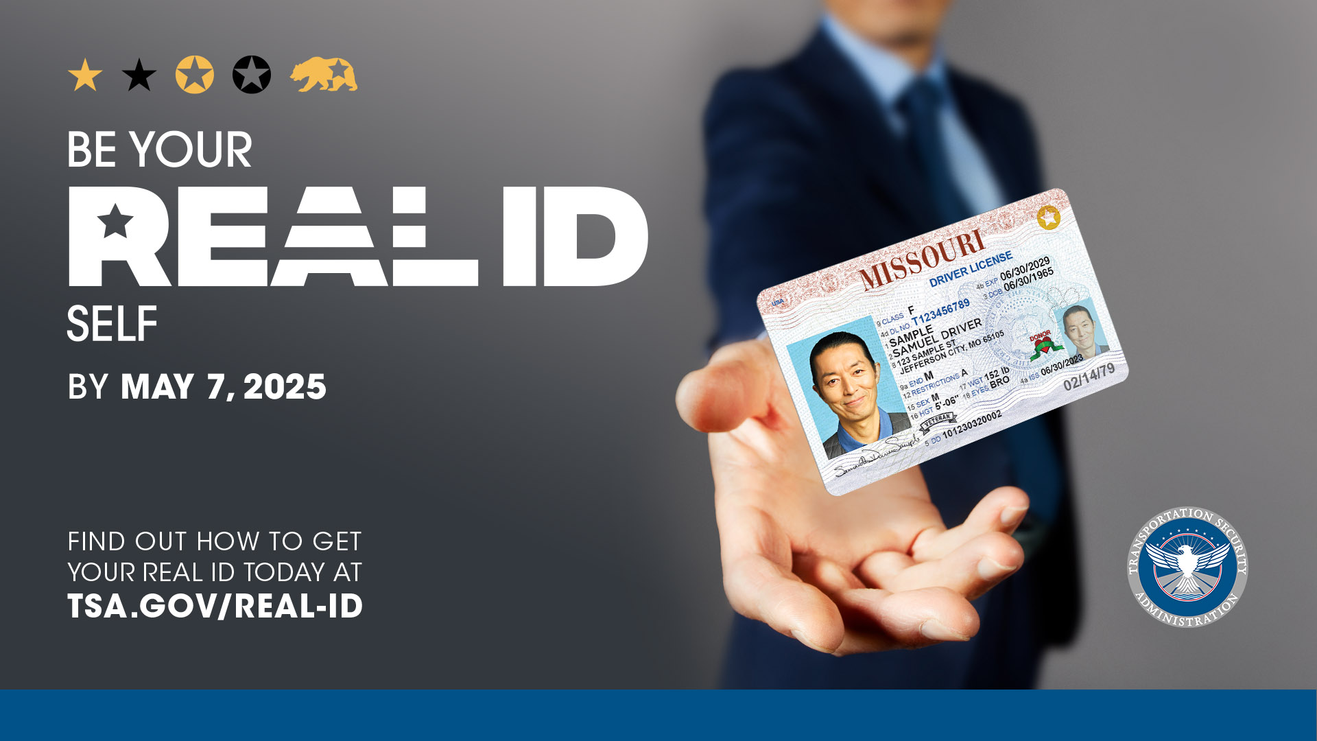 REAL ID example image